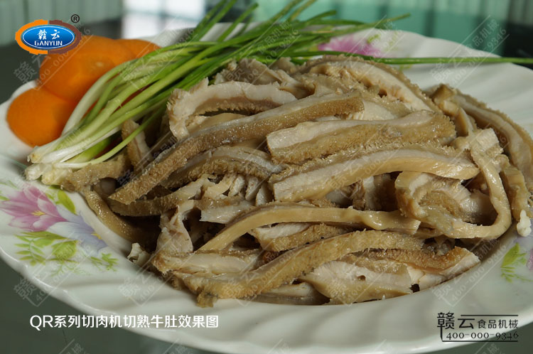 QR系列切肉機(jī)試機(jī)實拍圖