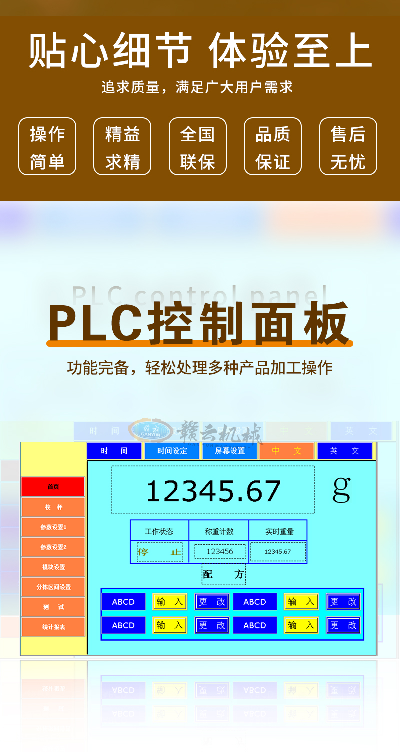 PLC������幦��������p��̎����N�a(ch��n)Ʒ�ӹ�����